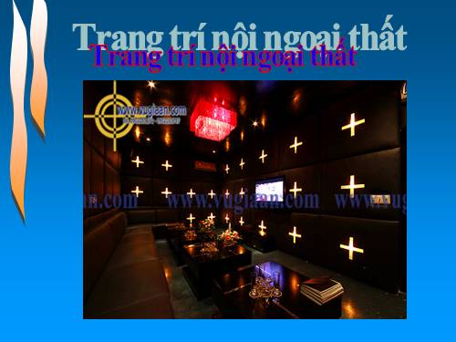 Trang trí nội ngoại thất