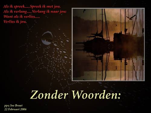 ZONDER WOORDEN - 06/14/2011