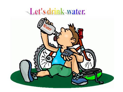 LET'S DRINK WATER !