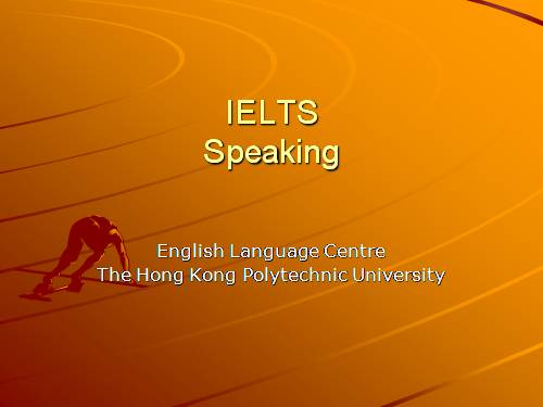 IELTS Speaking