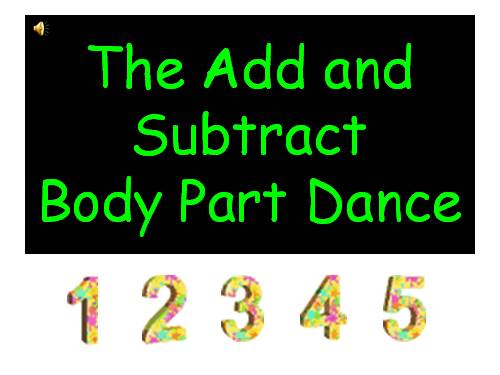 THE ADD AND SUBTRACT BODY PARTS SONG