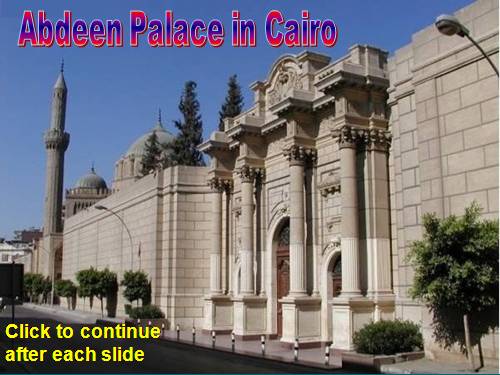 ABDEEN PALACE - EGYPT