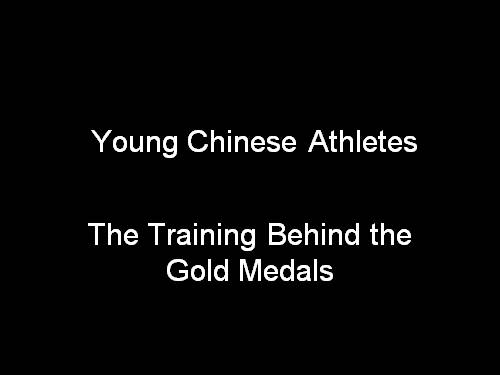 CHINA BEHIND THE GOLD MEDAL