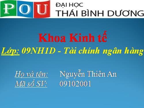 Tài chính doanh nghiệp