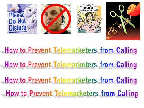 How to Prevent Telemarketers from Calling