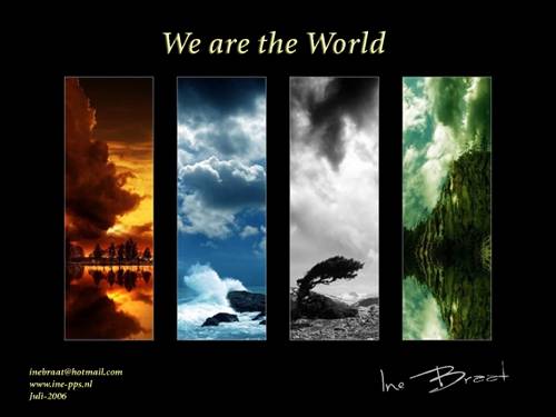 WE ARE THE WORLD