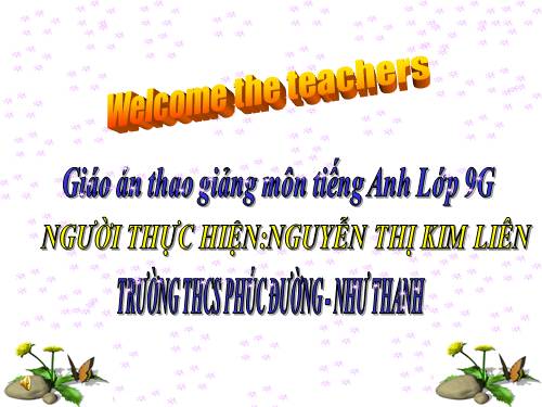 ga du thi cap tinh anh 9 unit 4