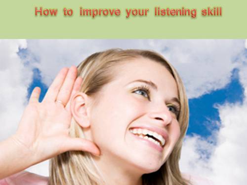 listening skills