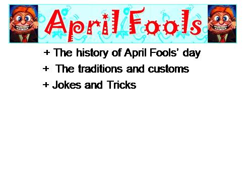 April fool day