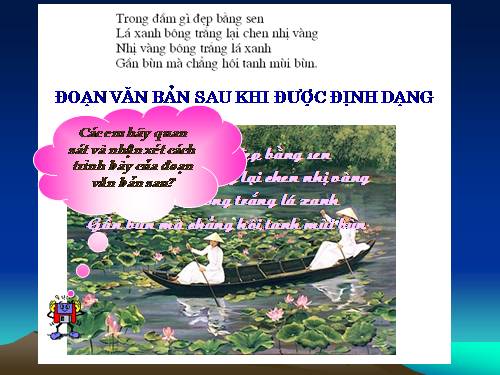 CÁCH ĐỊNH DẠNG VĂN BẢN