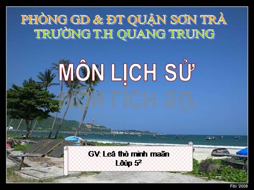 Lịch sử địa phương