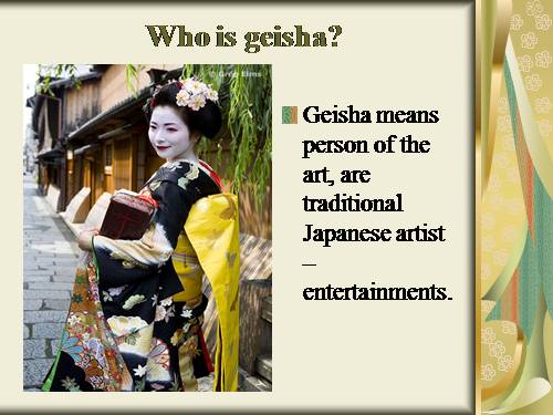 PP về geisha