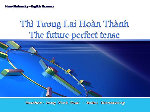 Thì tương lai hoàn thành