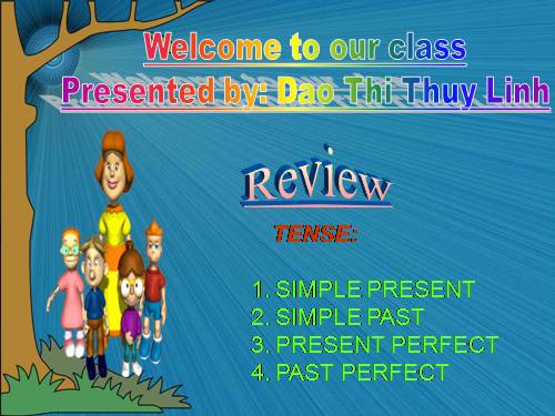 review tenses