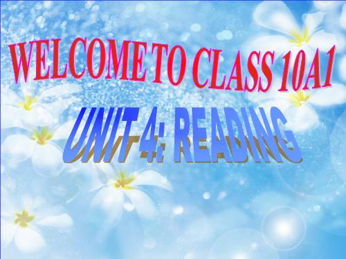 unit 4- reading- E 10