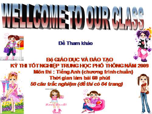 De+DA cac bai thi TNTHPT(2006-2009)