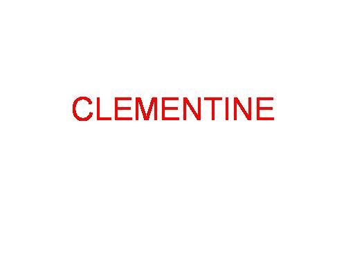 The song "Clementine"