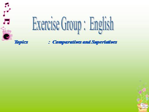 Game_Comparatives and Superlatives