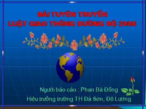 Luật Giao thông đường bộ năm 208