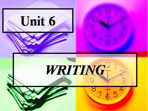 Unit6-WRITING