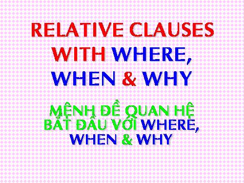 relative clause