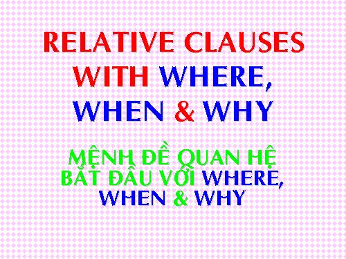 relative clause