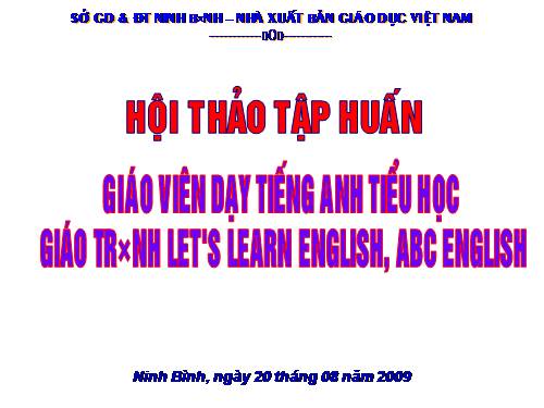 Bai giang tap huan SGD NB