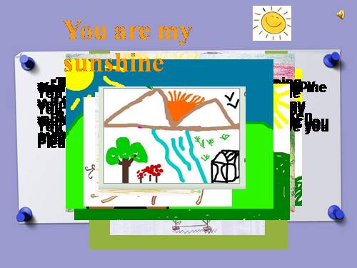 You are my sunshire