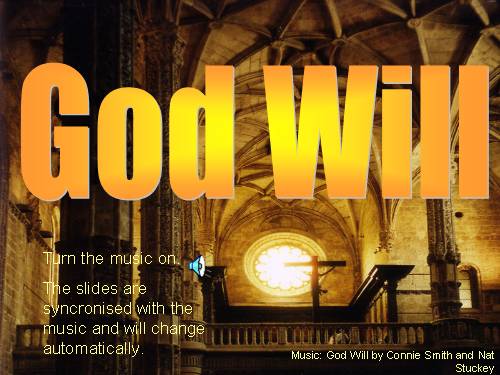 GOD WILL