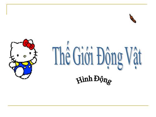 Thế giới động vật