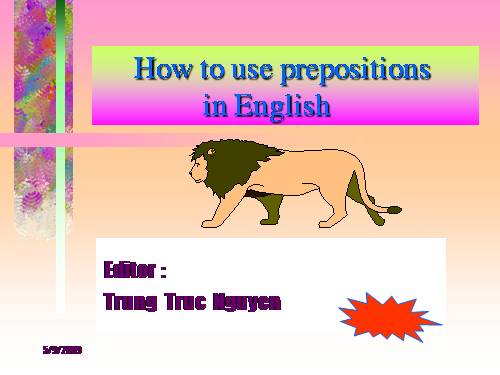 PREPOSITION 2