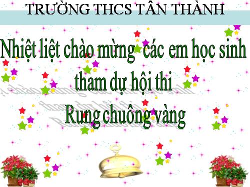 rung chuong vang - Ôn luyện anh 9