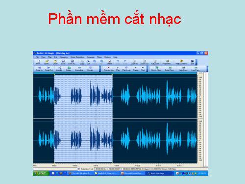 Phần mềm cắt nhạc ;audio_có mã đăng kí