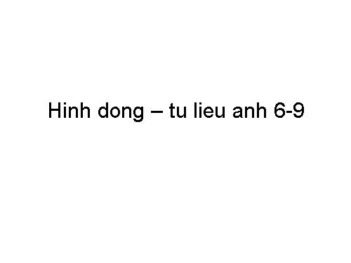 hinh dong