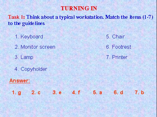 Output devices