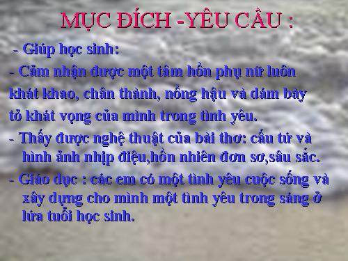 SONG- XUÂN QUỲNH 12.CB