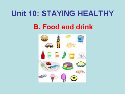 UNIT10:HEALTH& HYGIENE