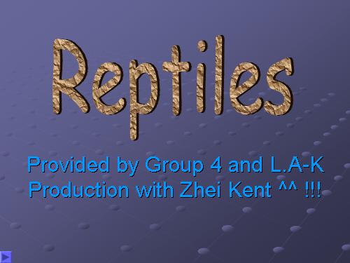 English 10 - Reptile.ppt