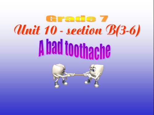 bad toothache