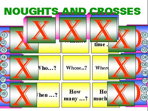 Noughts and crosses 1