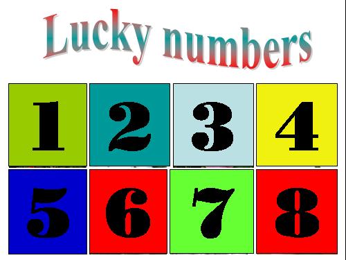 Lucky numbers