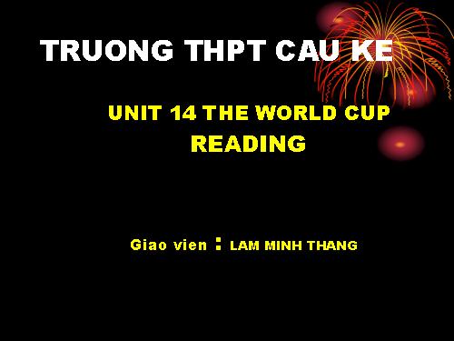 unit 14 reading