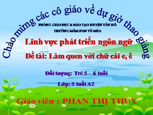 GIÁO ÁN CHỮ CÁI