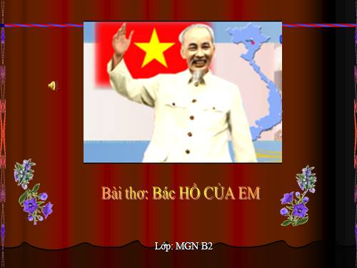 Bác Hồ của em