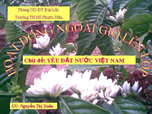 CĐ Tháng 2. Em yêu Tổ Quốc Việt Nam