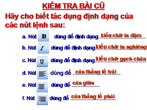 Bài 18. Trình bày trang văn bản và in