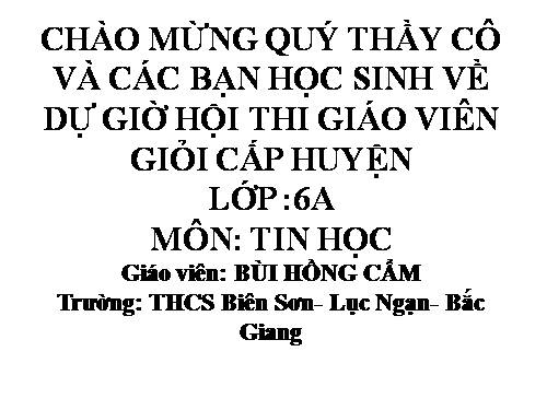 Bài thực hành 8. Em viết báo tường