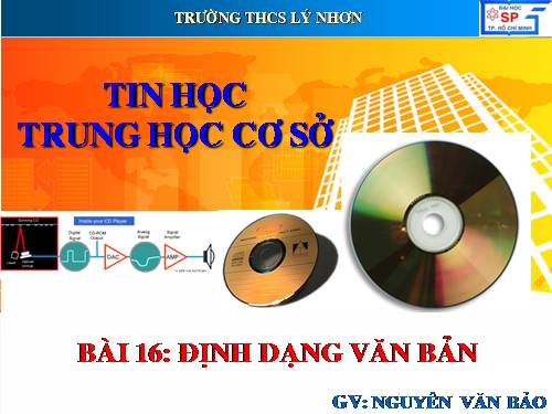 Bài 16. Định dạng văn bản