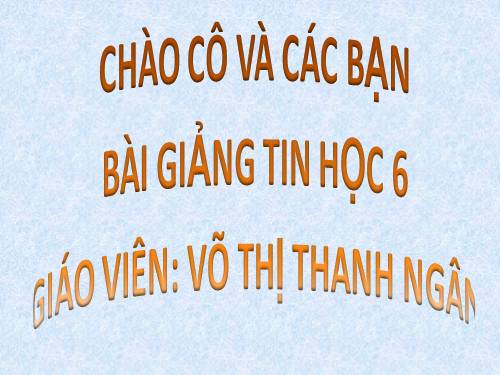 Bài 18. Trình bày trang văn bản và in