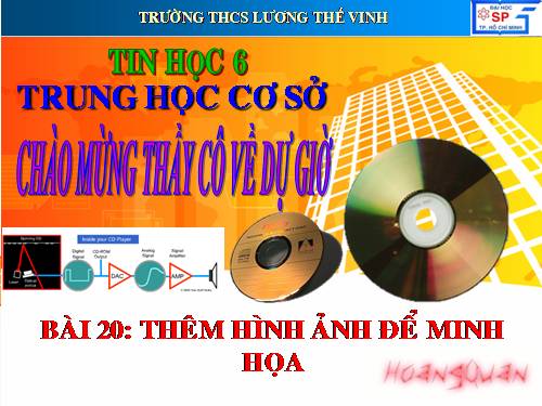 Bài 20. Thêm hình ảnh để minh họa